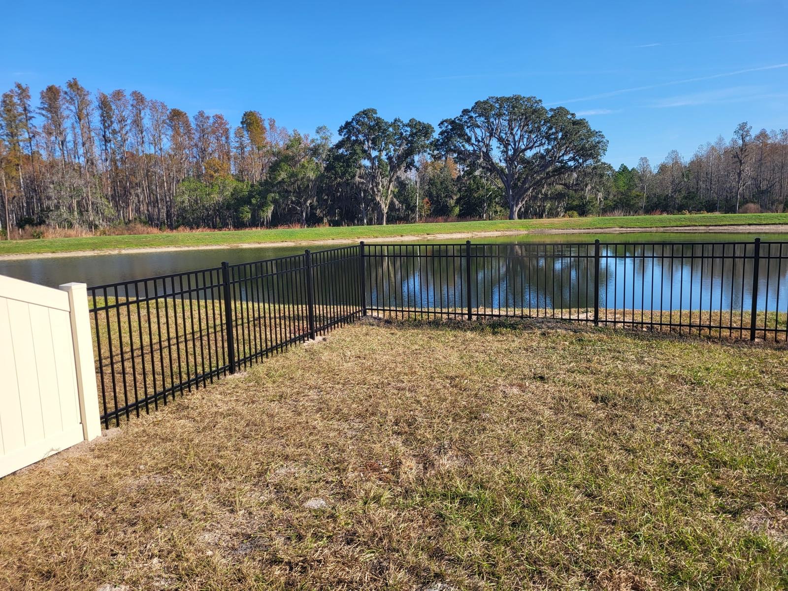Black Aluminum Fence Waterfront — Clearwater, FL